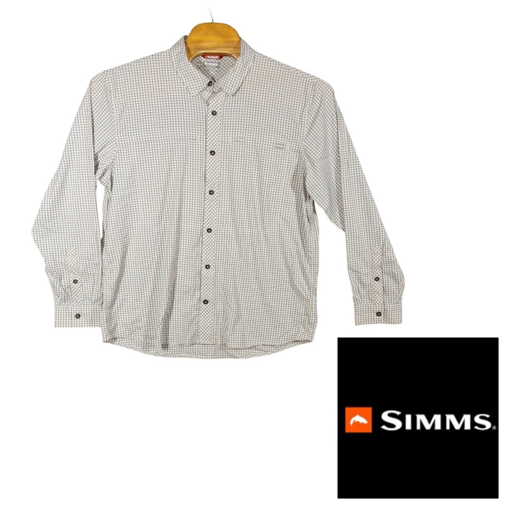 Simms Insect‎ Shield Fishing Performance Shirt Mens XL Lake Outdoor Gorpcore